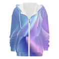 thumbnail image 5 of Bovemsi Sweatshirt for Women Zip Activewear Jacket Coat Printed Fall Outwear With Pockets Zip Up Hoodie, 5 of 7