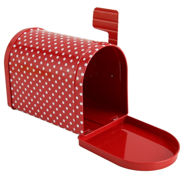 Mailbox Tins,Mailbox Shaped Storage Tins Christmas Candies Box Metal  Storage Tins Smooth Operation 