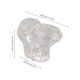 thumbnail image 2 of UPGRATOR 2Ud Botón Para De Inodoro Transparente En Forma Con Creativo Y Fácil Instalación, 2 of 8