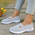 thumbnail image 4 of Willtoo Orthopedic Dress Shoes for Women Arch Support Golf Shoes Lightweight Non Slip Slip on Business Casual Shoes Mesh Stretch Comfortable 2026 New Orthopedic Shoes, 4 of 6
