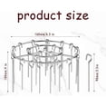 thumbnail image 2 of YSTIANN Kit d'Accessoires pour Friteuse à Air Chaud en Acier Inoxydable 2 Pcs - Grille Verticale Universelle + 36 Brochettes pour Rôtissoire Poulet, Kebabs, Four & Cuisson WJ85-2849, 2 of 7