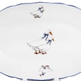 thumbnail image 3 of THUN Oval Serving Plate 10.24" (26 cm) Goose Porcelain Oval Dish for Fish Porcelain Dinner Platter for Appetizers Porcelain Dish, 3 of 6