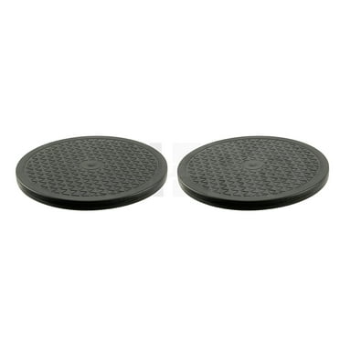 Vanitek 2 Lazy Susans, 10 inch Diameter Steel Rotating Turntable