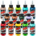 thumbnail image 2 of Millennium Mom's Tattoo Ink 56 Multicolor Set 1/2 (.5) oz Bottles, 2 of 6