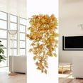 thumbnail image 4 of Thanksgiving Maple Leaf Tree Simulation Decoration - 100cm Yellow Faux Plant for Indoor/Outdoor Wall Hanging, Perfect for Home Decor, Weddings, and Year-Round Celebrations, 4 of 6