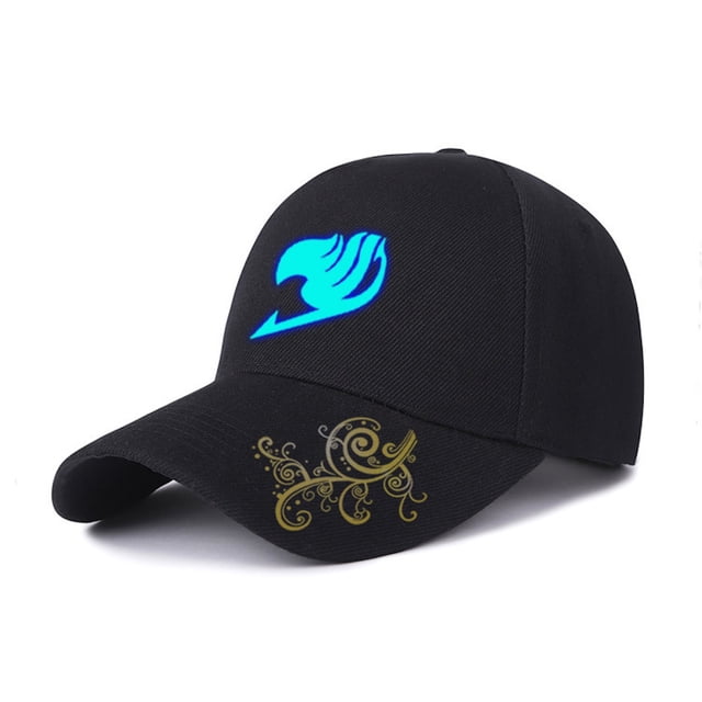 Gorra de béisbol con estampado de anime Fairys Tails para papá, para deportes, algodón