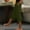 Army Green, variant on Women'S Casual Capri Pants with Pockets Elastic Waist Summer Cropped Trousers Cotton Blend Joggers for Workout Lounge
