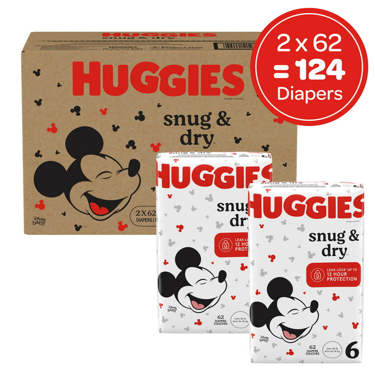 Huggies Snug & Dry Baby Diapers, Size 1, 256 Ct (Select for More Options) 