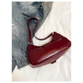 thumbnail image 2 of Bolso Verdusa Y2k Monedero Goth Hebilla Punk Hobo Burgundy, 2 of 6