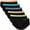 Black With Colorful Waistbands, variant on INNERSY Womens Underwear Cotton Hipster Panties Wide Waistband Underwear For Women 6-Pack(X-Large,Golden Sunset)