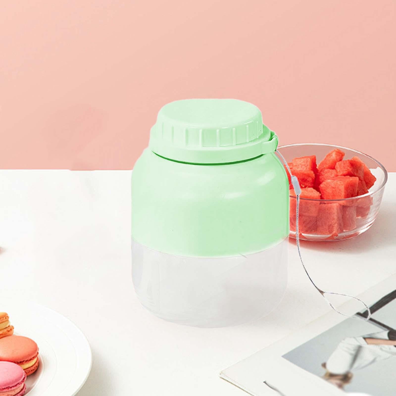 Baoblaze Electric Juicer Cup 800ml Fruit Juicer for Fitness Outdoor Camping Household Green