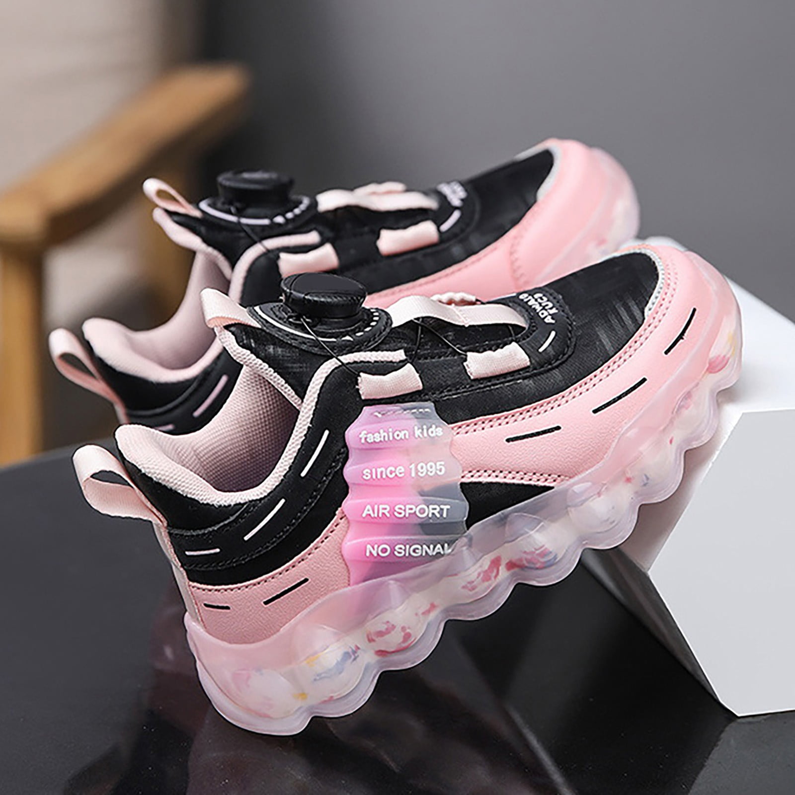 Girls slip on shoes black outlet