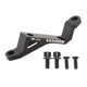 thumbnail image 1 of Disc Brake Adapter Flat Mount to Post Mount Aluminum Alloy 74mm to 34mm Black for 160 180 Discs, 1 of 4