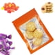 thumbnail image 3 of Paquete de 100 bolsas holográficas con degradado, bolsas resellables de Mylar con cierre de cremallera, bolsas de embalaje con ventana transparente, bolsas de plástico a prueba de olores para, 3 of 5