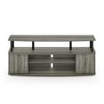 thumbnail image 5 of Furinno JAYA Large Entertainment Center Hold up to 55-IN TV, French Oak Grey/Black, 5 of 7