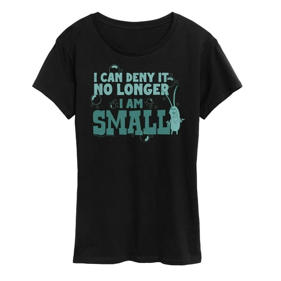 SpongeBob SquarePants - Plankton I Am Small - Women's Short Sleeve Graphic T-Shirt