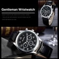 thumbnail image 5 of WLISTH P603 Reloj de cuarzo elegante y noble para hombre Reloj de pulsera informal de nego Abanopi Mirar, 5 of 5