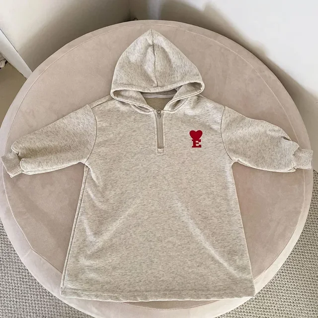 Spring Sister Brother Clothes Children's Hoodie Set 1-8Y Boys Sweatshirt and Pants 2Pcs Casual Girls Hooded Dress Kid's Outfit