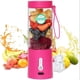 thumbnail image 1 of Licuadora eléctrica portátil de 530 ml, licuadora de batidos, recargable por USB, mini licuadora portátil para frutas, B, 1 of 8