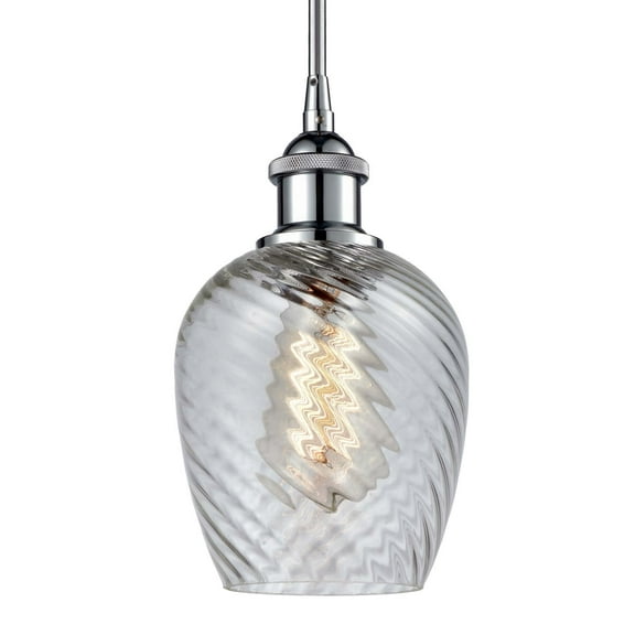 Innovations Lighting 516-1S Salina Salina 5" Wide Mini Pendant - Chrome