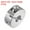 8mm Bore, variant on Uxcell 17mm Bore Set Screw Split Clamp-On Collars Aluminum Alloy, 40mm OD, 12mm Width 2 Pack