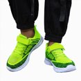 thumbnail image 5 of CAUYDY Kids Running Shoes Girls Fashion Footwear, Non-Slip Flexible Sneakers with Adjustable Strap and Breathable for Tennis Green Sizes 13, 5 of 9