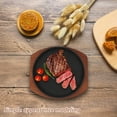 thumbnail image 1 of WEUVEB Indoor Grill Pan Non Stick Round Griddle for Electric Stove Top 1Pack, 1 of 6