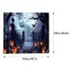 thumbnail image 3 of Panel De Puerta De Garaje W Horror Night Para Halloween, Fie, 3 of 4