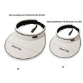 thumbnail image 3 of Sun Shade Cap Adjustable Open-Top Hat with Wide Brim, Plain Polyester Headwear for Painting and Daily Outdoor Wear, 3 of 9