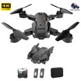 thumbnail image 3 of FPV Quadcopter plegable 3D Flip 2.4GHz RC Drone (batería de doble cámara negra 2) Ehuebsd libre de BPA, 3 of 9