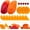 G, variant on Lifelike Watermelon Slice Block Decoration Artificial Cherry Display Realistic Fake Ice Cube Fruit Set Garden Farmhouse Store 37pcs