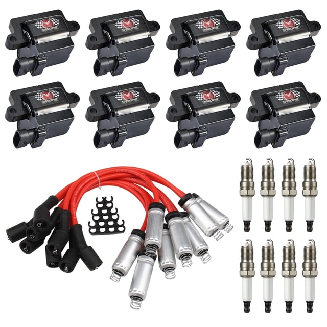 Kit de bobinas de encendido SPARKWHIZ UF271, juego cuadrado