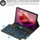thumbnail image 2 of Funda de PU Ultradelgada con Teclado y Mouse Retroiluminados de 7 Colores, Negra para Lenovo Tab P12 Pro 12.7" 2025, 2 of 7