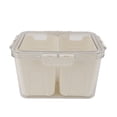 thumbnail image 2 of Fridge Sealed Food Preservation Box,Refrigerator Food Storage Container Refrigerator Food Saver Containers Fruit Vegetable Drain Colander Organizer Bins, 2 of 8