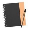 thumbnail image 1 of Libreta Ecológica de Cartón con Espiral y Cierre Magnético | Con Notas Adhesivas, Blocks de Notas y Bolígrafo | 70 Hojas Rayadas | Cuaderno de Notas Ideal para Papelería, Oficina y Escuela, 1 of 6