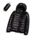 thumbnail image 1 of Chaqueta de plumón ligera para mujer, versión con capucha, chaqueta de plumón de pato blanca corta para mujer, chaqueta de plumón ligera para mujer, 1 of 1