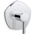 thumbnail image 2 of Kohler K-T27040-4 Occasion Thermostatic Valve Trim Only - Vibrant Brushed Moderne Brass, 2 of 2