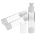 thumbnail image 2 of 3pcs Travel Lotion Bottles Multi Function Vacuum Cosmetic Sub Bottles Refillable Durable Containers for Shampoo, Lotion, Essential Oils, 2 of 4