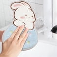 thumbnail image 6 of Yhmxh Cute Hand Towels Kitchen Towel, Bathroom Absorbent Hand Towels with Hanging Loop, Children Hand Towel Animals, Microfiber Coral Fleece Absorbent Hand Towel for Kitchen Bathroom Bedroom, 6 of 7