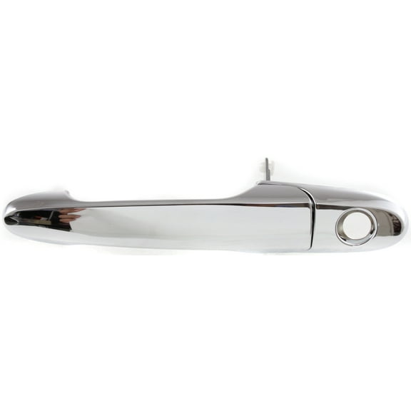 Exterior Door Handle Compatible with 2006-2013 Chevrolet Impala Front, Driver Side Chrome