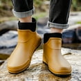 thumbnail image 7 of YLYL Rain Boots for Women Men Water Resistant Non Slip Lightweight Outdoor Garden Rubber Ankle Boots, 7 of 7