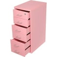 thumbnail image 6 of 6 Drawer Mobile File Cabinet,Vertical File Cabinet with Lock, 11 * 16 * 27in Office Filing Cabinet Metal Storage Cabinet for Home,Office. (Pink), 6 of 9