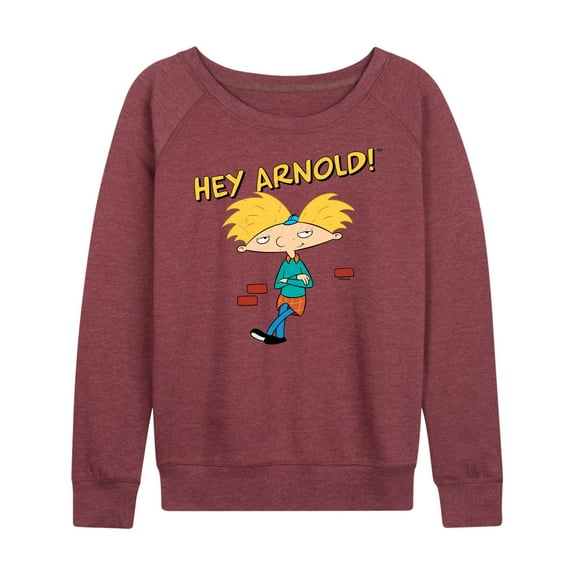 Hey Arnold! - Cool Arnold - Women's Lightweight French Terry Long Sleeve Shirt
