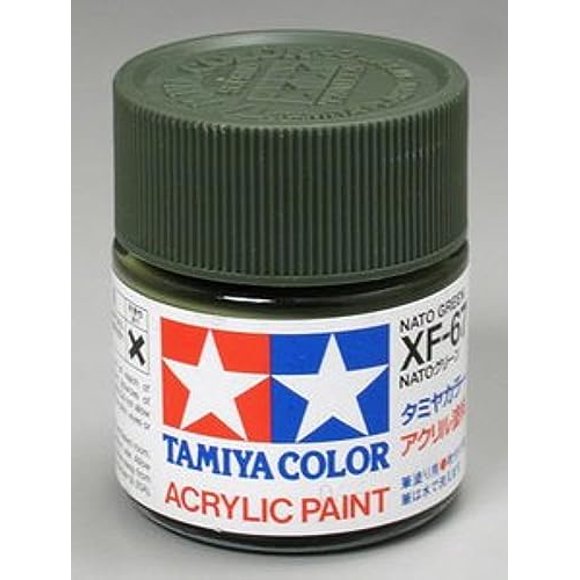 Tamiya TAM81367 Acrylic XF67, NATO Green 0.8 Fl Oz (Pack of 1)