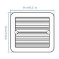 thumbnail image 1 of RV Air Vent Fan 12V Side Exhaust Fan for RV Refrigerator Heat Dissipation High Efficiency ,Easy to Use, 1 of 7