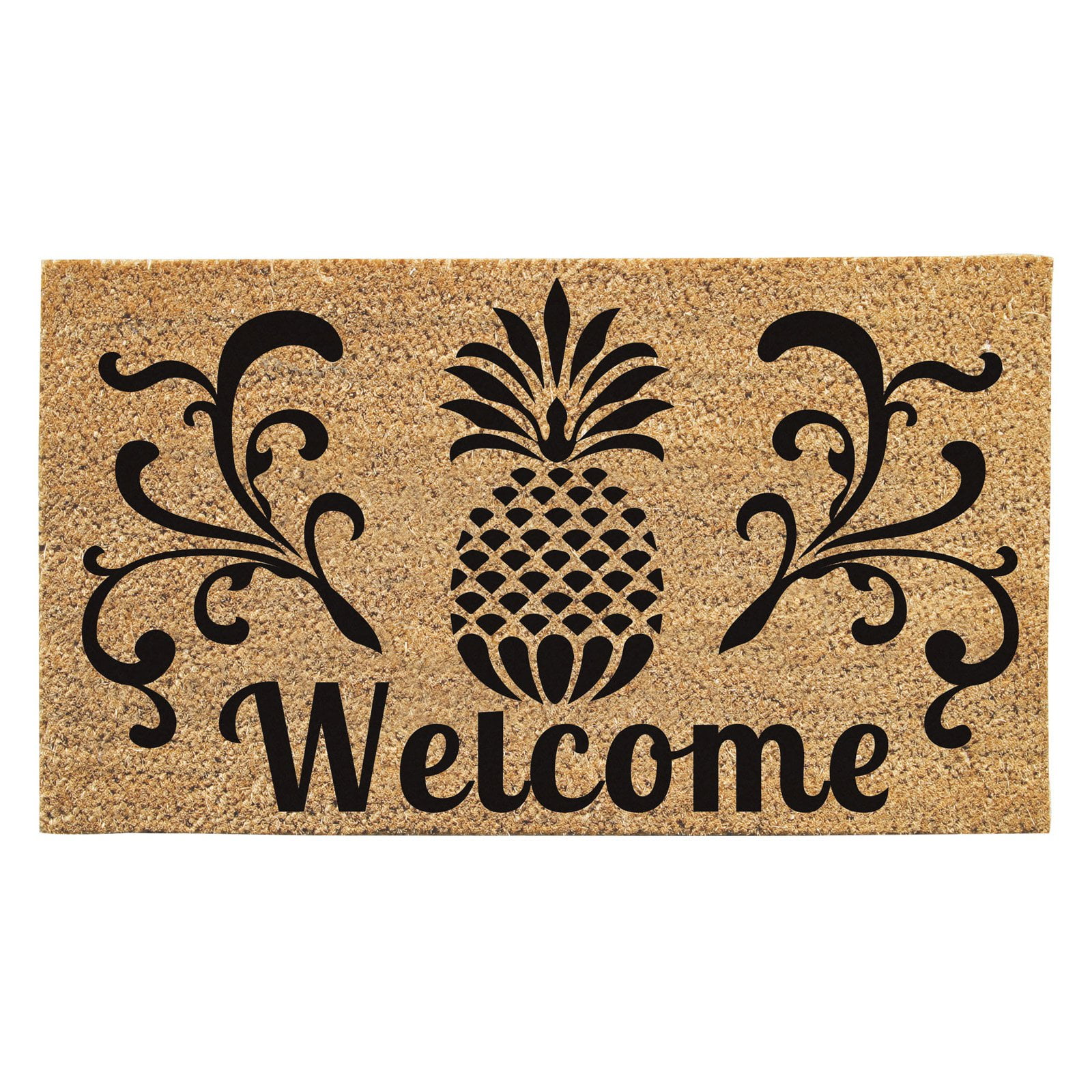 MTH Bow Flag Coir Doormat – Durable Welcome Mat for Entryways