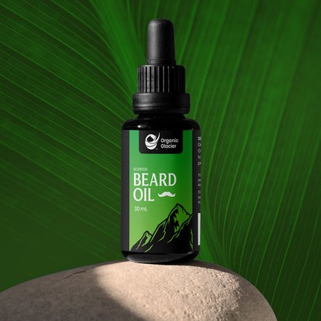 Organic Glacier - Premium Scented Beard Oils - 9 Nutrient Rich Oils