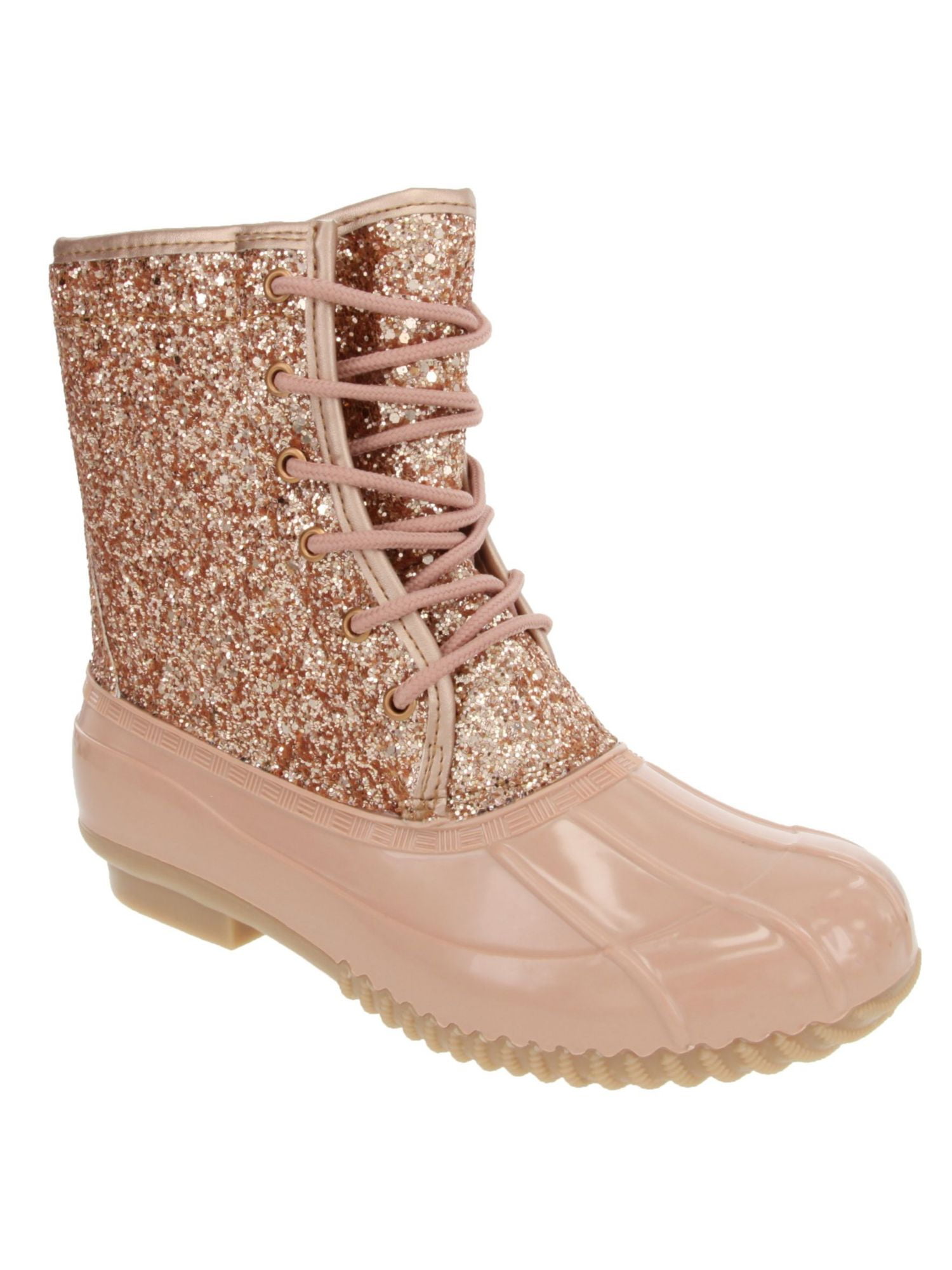 pink duck boots