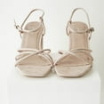 thumbnail image 6 of J. Adams Camila Sandals for Women, Square Open Toe Strappy Mid Block Heels, Elegant & Comfortable, 6 of 6