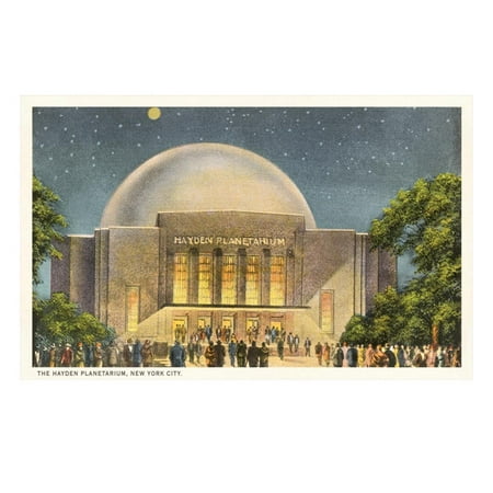 Hayden Planetarium, New York City Print Wall Art